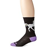 SockGuy Men's Unicorn Express Socks, Black, Large/X-Large