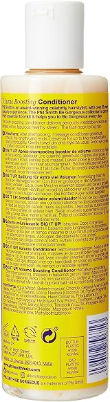 Phil Smith Big It Up Volume Conditioner Fine Flat Hair Soy Protein Vegan 300ml view 3