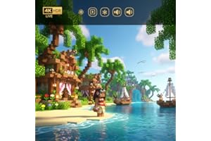 Moana craft Ocean Piano: Island Waves Music – 4K Peaceful Screensaver