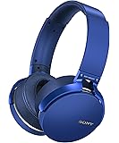 Sony MDRXB950BT/L Extra Bass Bluetooth Headphones, Blue