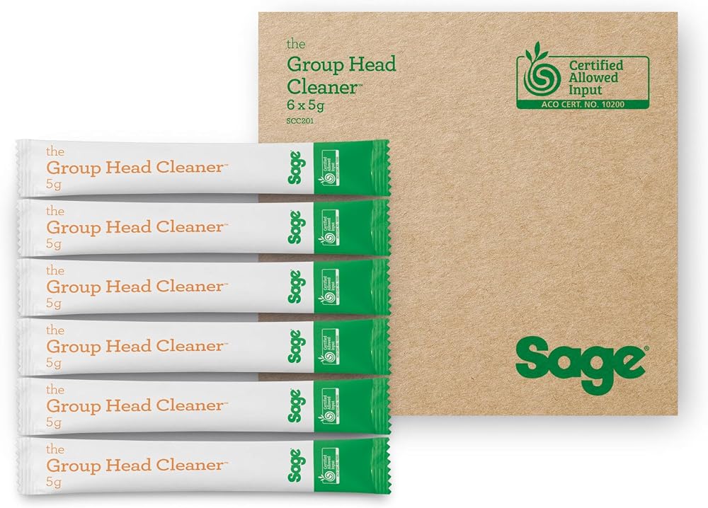 Sage Espresso Cleaning Tablets 6 Count Removes Oils & Residues