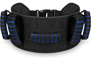 NINEMAX Transfer Belt for Lifting Seniors, Gait Belt with Handles for Elderly, Medical Nursing Lift Gate Belt Assist for Phys