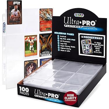 card binder amazon Amazon.com: GOROMA Card Binder 4-Pockets, 400 Pockets Card Holder with 50  Removable Sleeves, Trading Card Collector Zipper Album Holder, Red : Toys &  Games main image 0