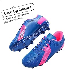 DREAM PAIRS Boys Girls Soccer Cleats Youth Firm