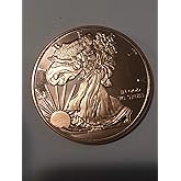Roll Pure Copper Bullion Rounds 20 Copper Coins New from Mint in Sure-Safe Tube