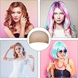URAQT Wig Caps 4 Pcs Stretchy Nylon Wig Net for Men Women Ultra Thin Breathable view 7