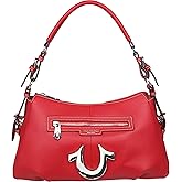 True Religion womens True Religion Satchel Bag, Women’s Crossbody Purse With Adjustable Strap, Everyday Structured Handbag