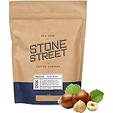 Stone Street Cold Brew Flavored Coffee, Natural Hazelnut Flavor, Coarse Ground Coffee, Dark Roast, 1 LB