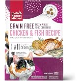 The Honest Kitchen Grain Free Chicken &amp; Whitefish Whole Food Clusters Dry Cat Food, Human Grade Recipe Chicken, Whitefish &amp; Probiotics, Digestive &amp; Skin Coat Support for Kittens &amp; Adult Cats, 1 lb Bag