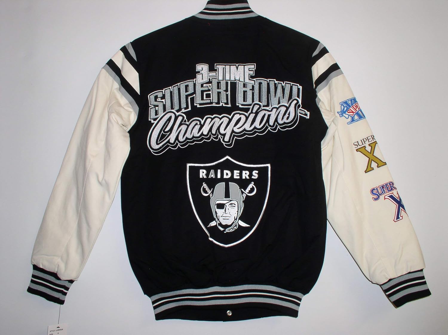 raiders jersey jacket