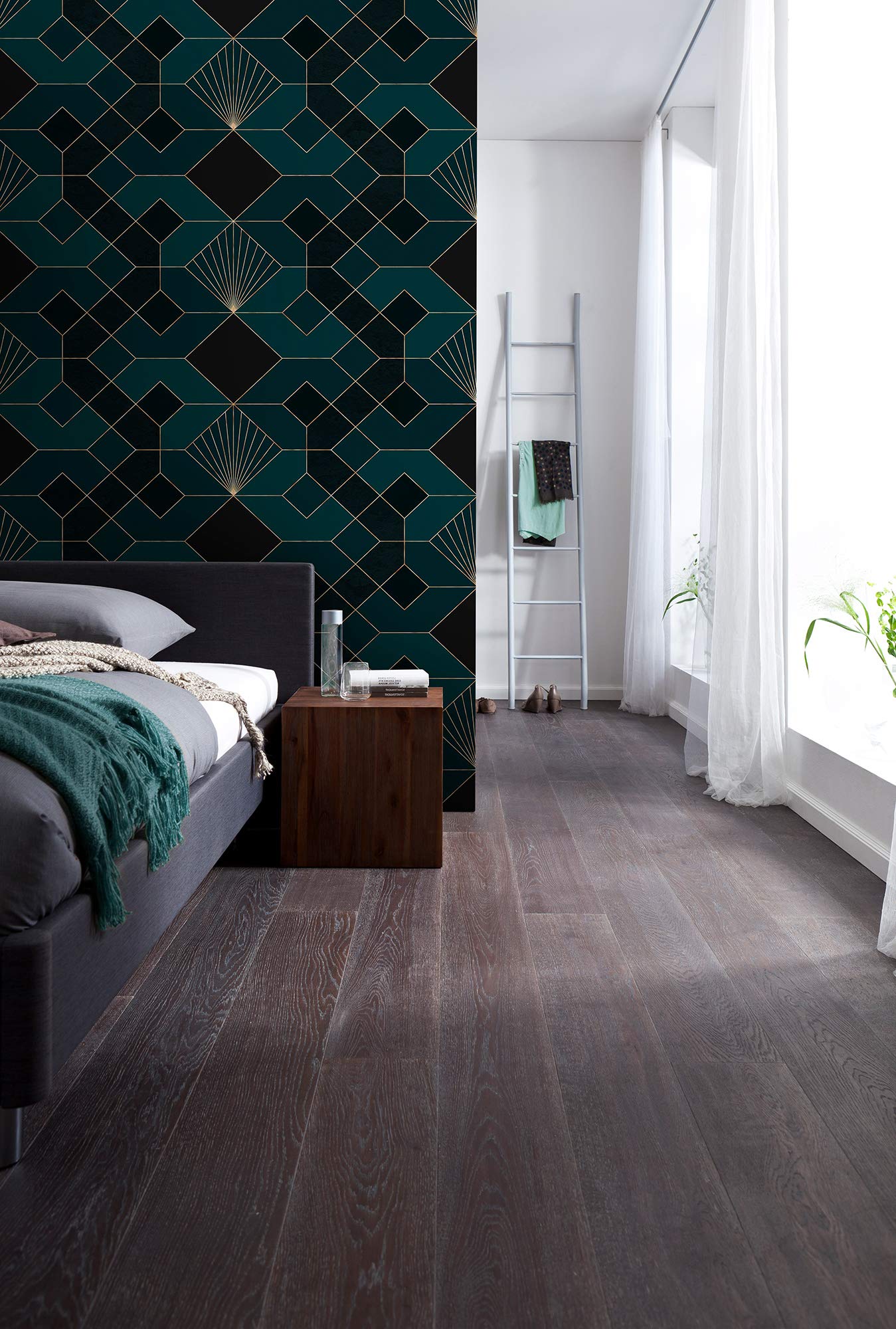 Komar Coquills Mer HX6-011 Non-Woven Photo Wallpaper XXL Decoration Art Nouveau Bedroom Living Room Office Hallway Size 300 x 280 cm (Width x Height) Multi-Coloured