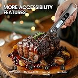 DOQAUS Meat Thermometer 3S Instant Read Backlight Foldable Probe -50°C to 300°C view 3