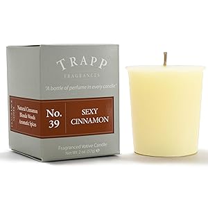 Trapp Signature Home Collection - No. 39 Sexy Cinnamon Votive Scented Candle 2 Ounce, Pack of 4