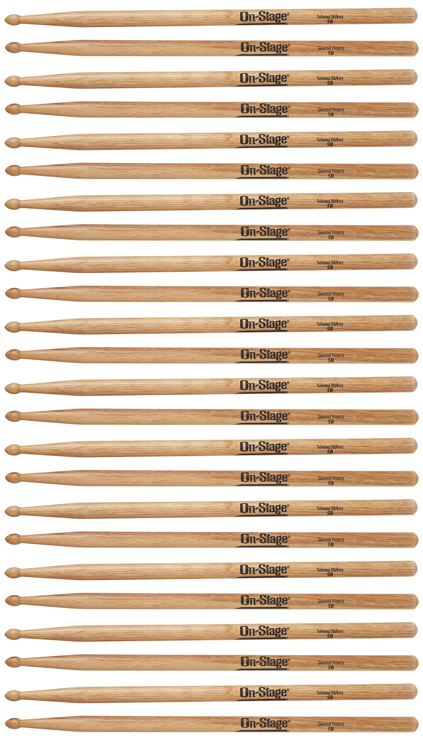 On Stage MN5A Nylon Tip Maple Drum Sticks