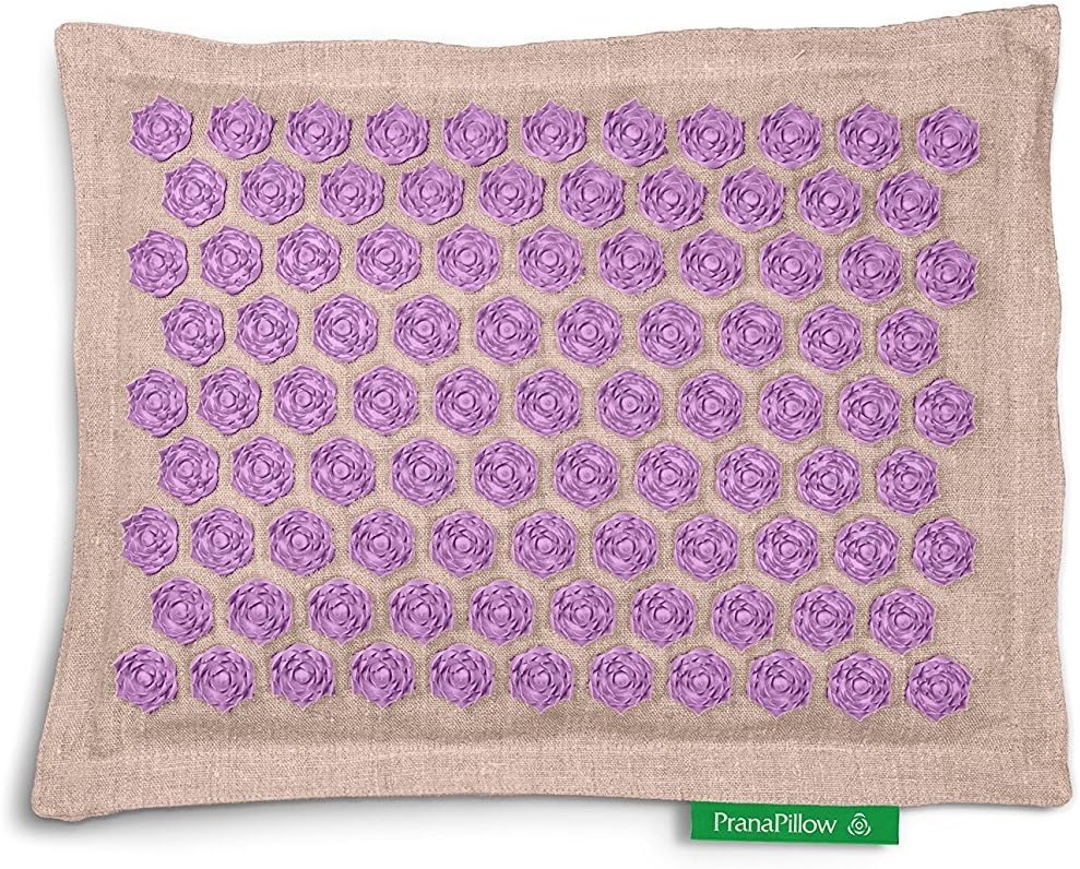PranaPillow Massage/Acupressure Pillow (Natural Lavender): Health & Personal Care