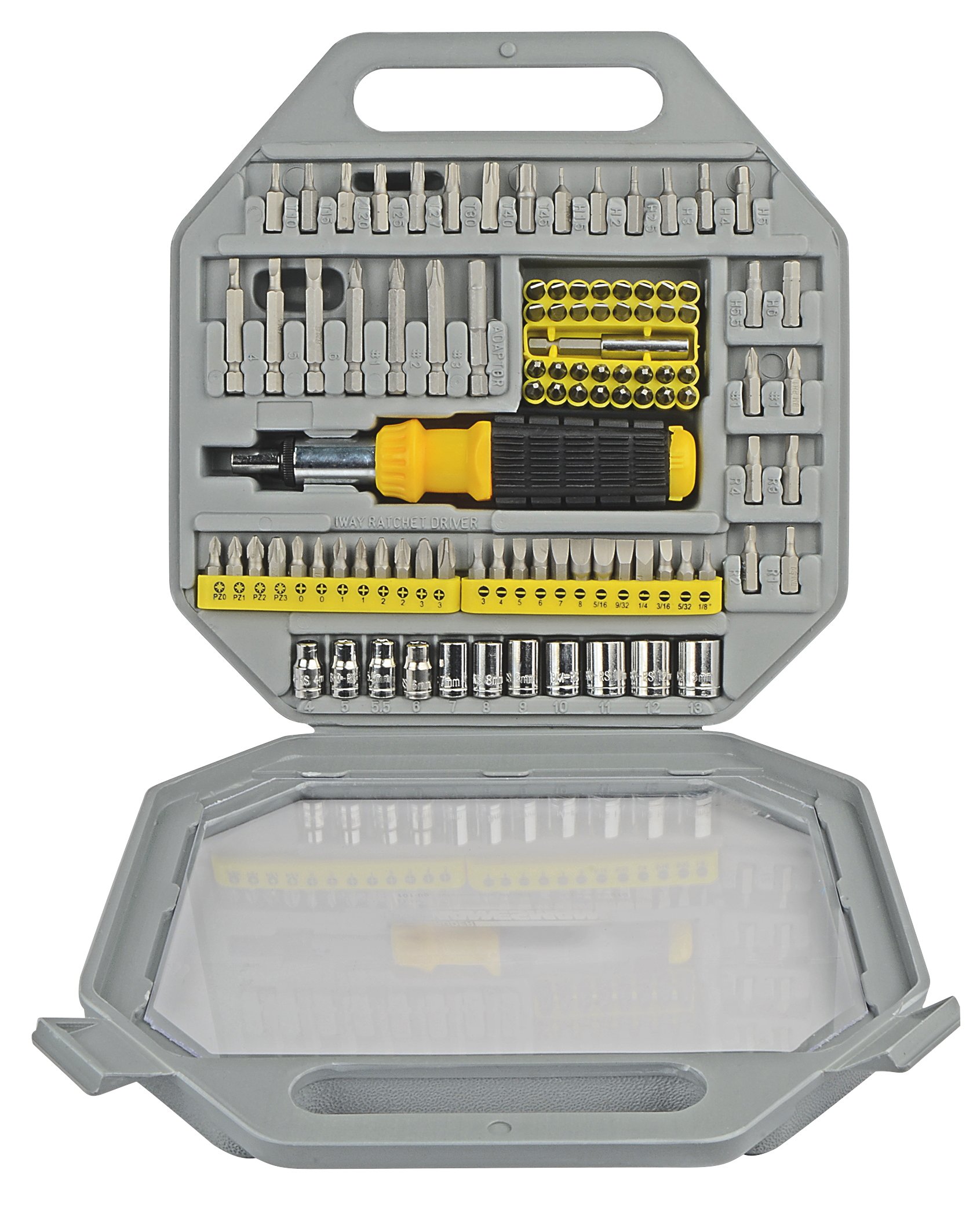 MANNESMANN M29810 Screw and Bits 101-Piece Set