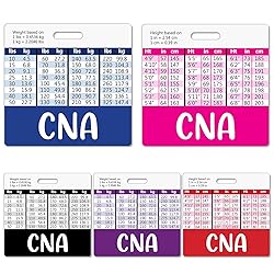 Besoar 5 Pack CNA Badge Buddy Card Holder