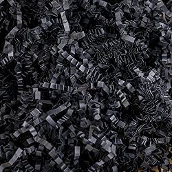 mxxkms 2.2LB Bulk Black Crinkle Paper Filler