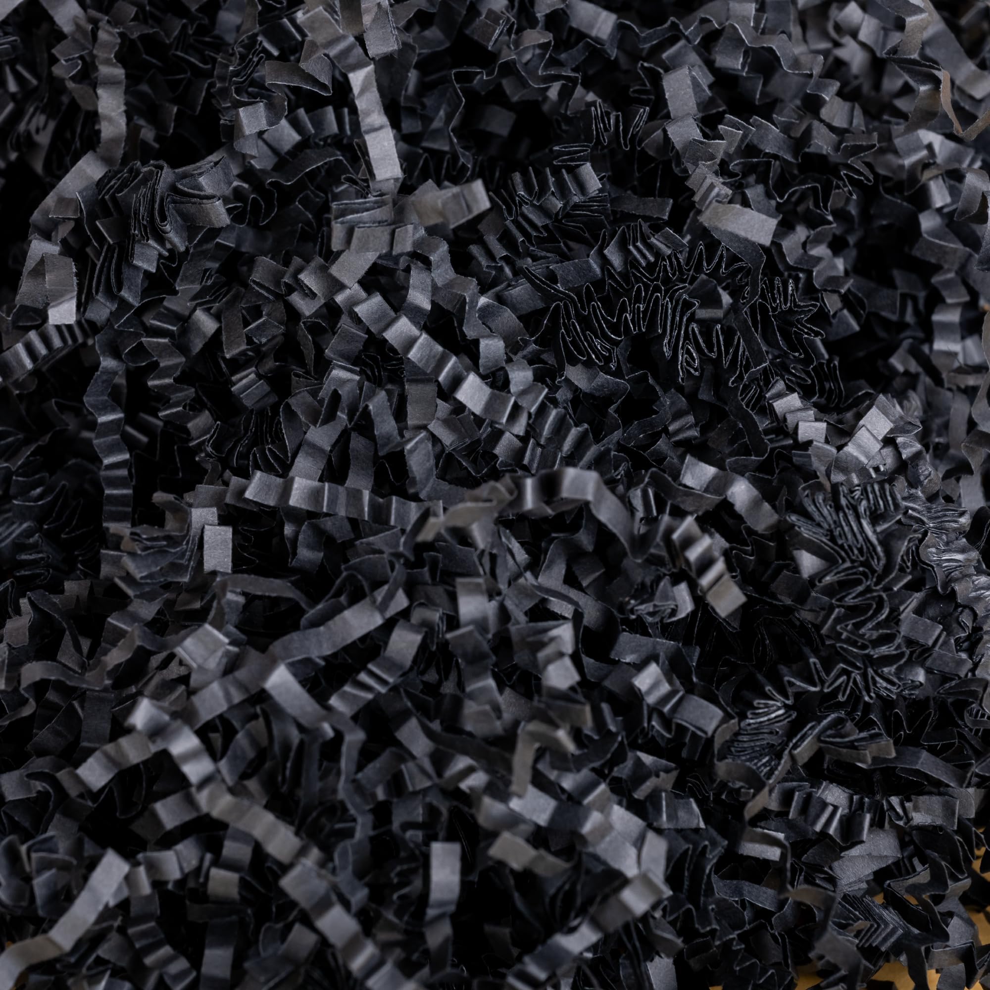 mxxkms 2.2LB Bulk Black Crinkle Paper Filler