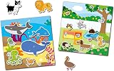 Galt Toys Reusable Sticker Book Animals Ages 3+ with 150+ Stickers view 3