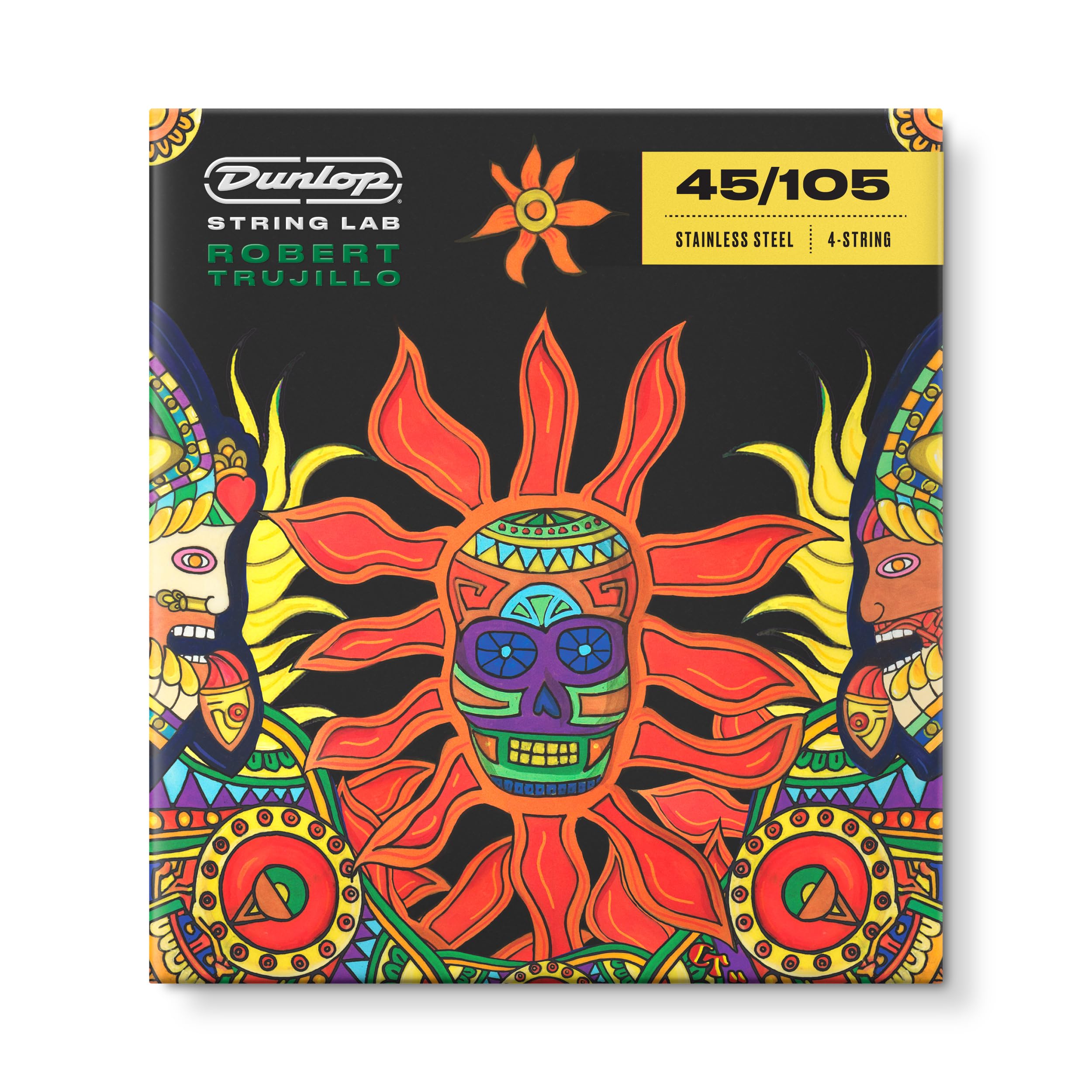 Jim Dunlop String Lab Series Robert Trujillo Stainless Steel Bass Strings 45-105