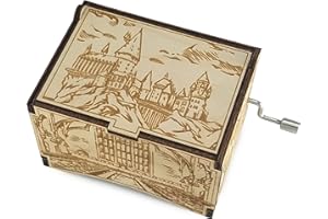 TheLaser'sEdge, Hogwarts Castle, Harry Potter Music Box with Movies Hedwig's Theme, Gifts for Women, Men, Birthday, Christmas, Mother’s Day, Anniversary or Merchandise Decor - Standard