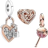 Qulmlxis Heart Graduation 2026 Charms for Bracelets and Necklaces Bead Charm for Women