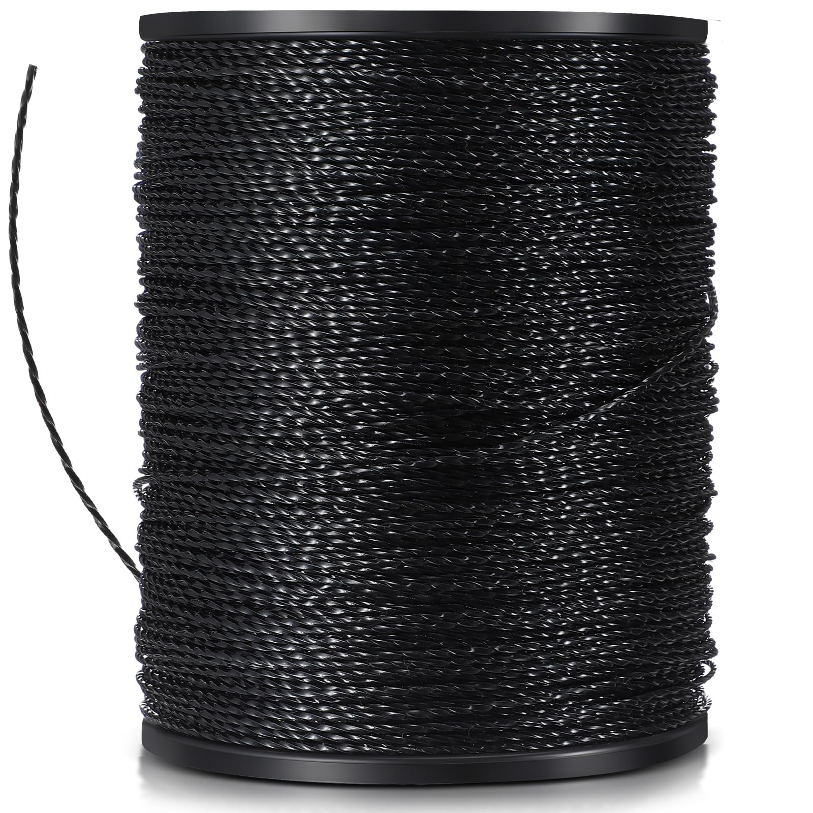 Photo 1 of Windyun 2001 ft Trimmer Line String Spiral Weed Trimmer Line 0.095 Inch Twisted String Heavy Duty Spiral in Cord Dual Core String for Grass Trimmers