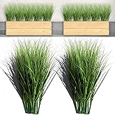20 Pack Artificial Plants Onion Grass, Faux Shrubs Wheat Grass Greenery Stems Onion Grasss Greenery Faux Greenerys Stems for Home Decor, Fake Tall Grasss Plant for House Home Indoor Outdoor Office