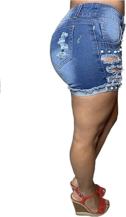 colombian jean shorts