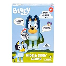 Bluey Hide & Seek Game, Hide The Figure and Press
