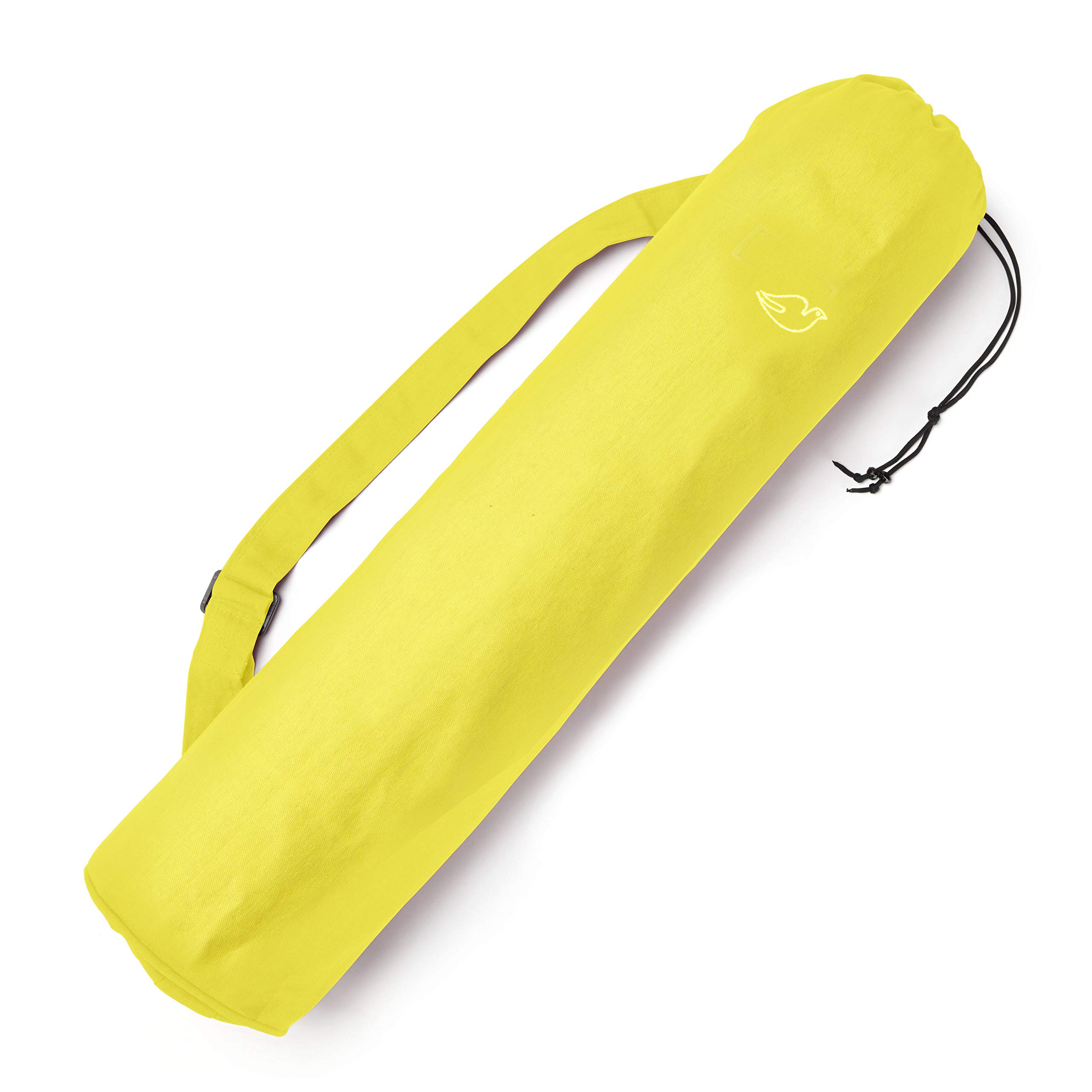 Blue Dove Yoga Kerala Yoga Mat Bag made from Organic Cotton (Yellow)