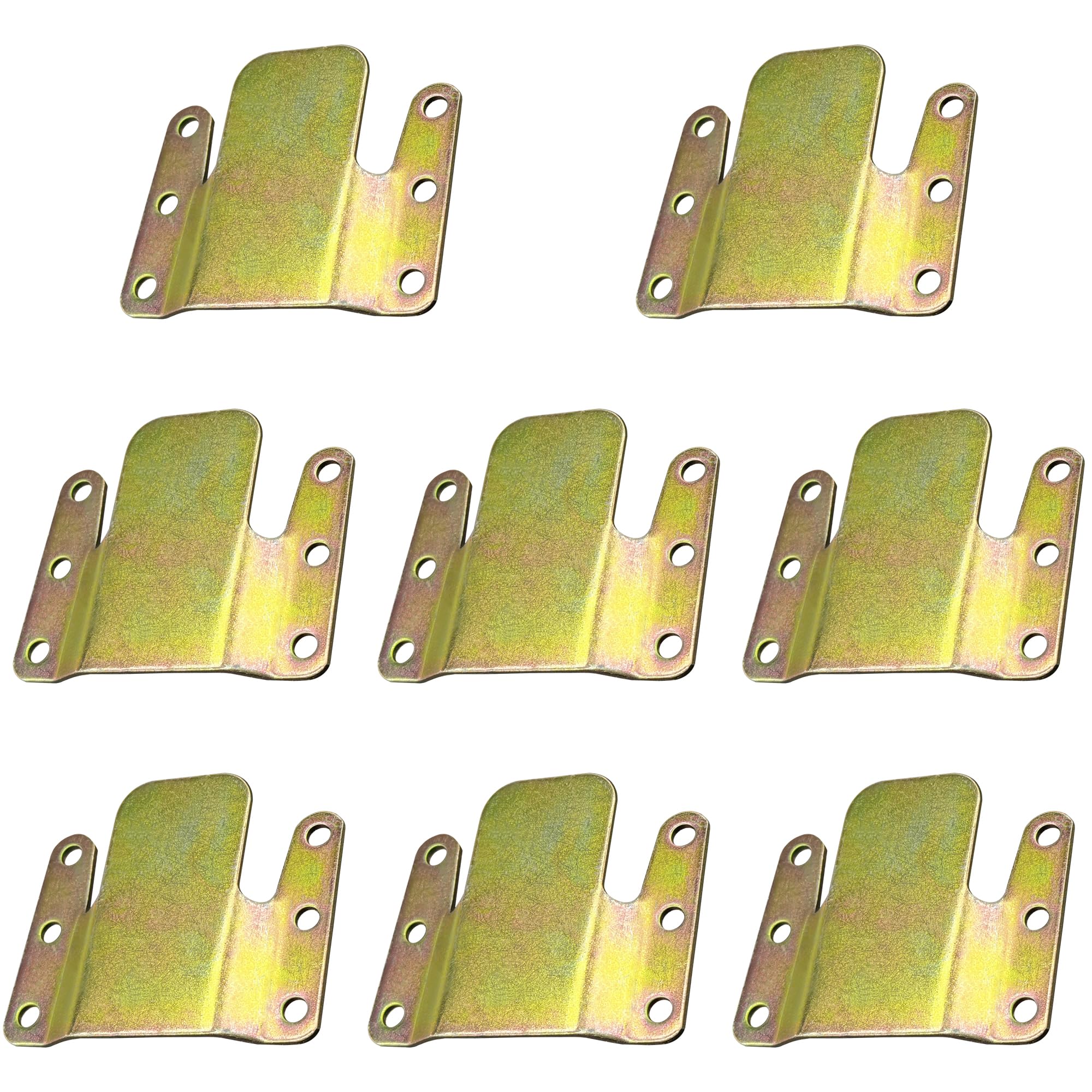 8 PCS Heavy Duty Metal Interlocking Funiture Connectors,Sofa Connector