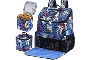 GOODIO Dog Travel Bag,Dog Food Travel Bag,Dog Travel Bag Airline Approved,Travel Dog Bag,Dog Travel Bag for Supplies,Travel Dog Food Bag,Small Dog Travel Bag,Dog Travel Bag,Dog Bag for Travel