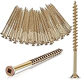 Dreyoo 50 Pcs Repair Floor Screws, Universal Screws for Floor Repair Fit Hardwood/Vinyl/Carpets, Wood Gap Fixer Compatible with 3233, Bolt Assortment Sets