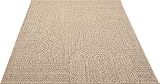 the carpet Kansas Indoor Outdoor Rug Natural Jute Look 120 x 170 cm view 3