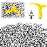 3/16 Inch Track Spikes, 50 Pcs Stainless Steel
