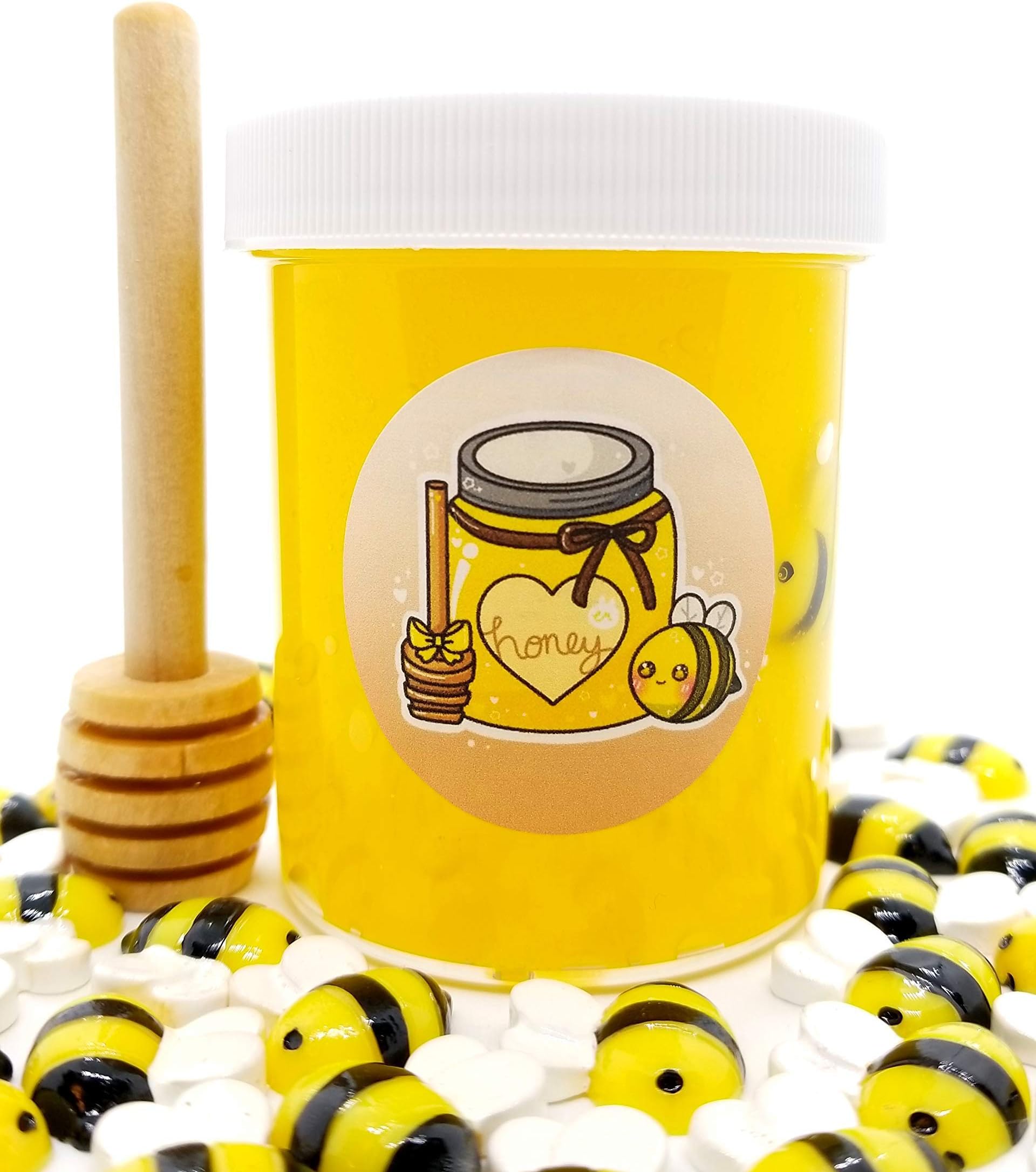 Honey Pot Clear Scented Slime-Hoshimi Slimes