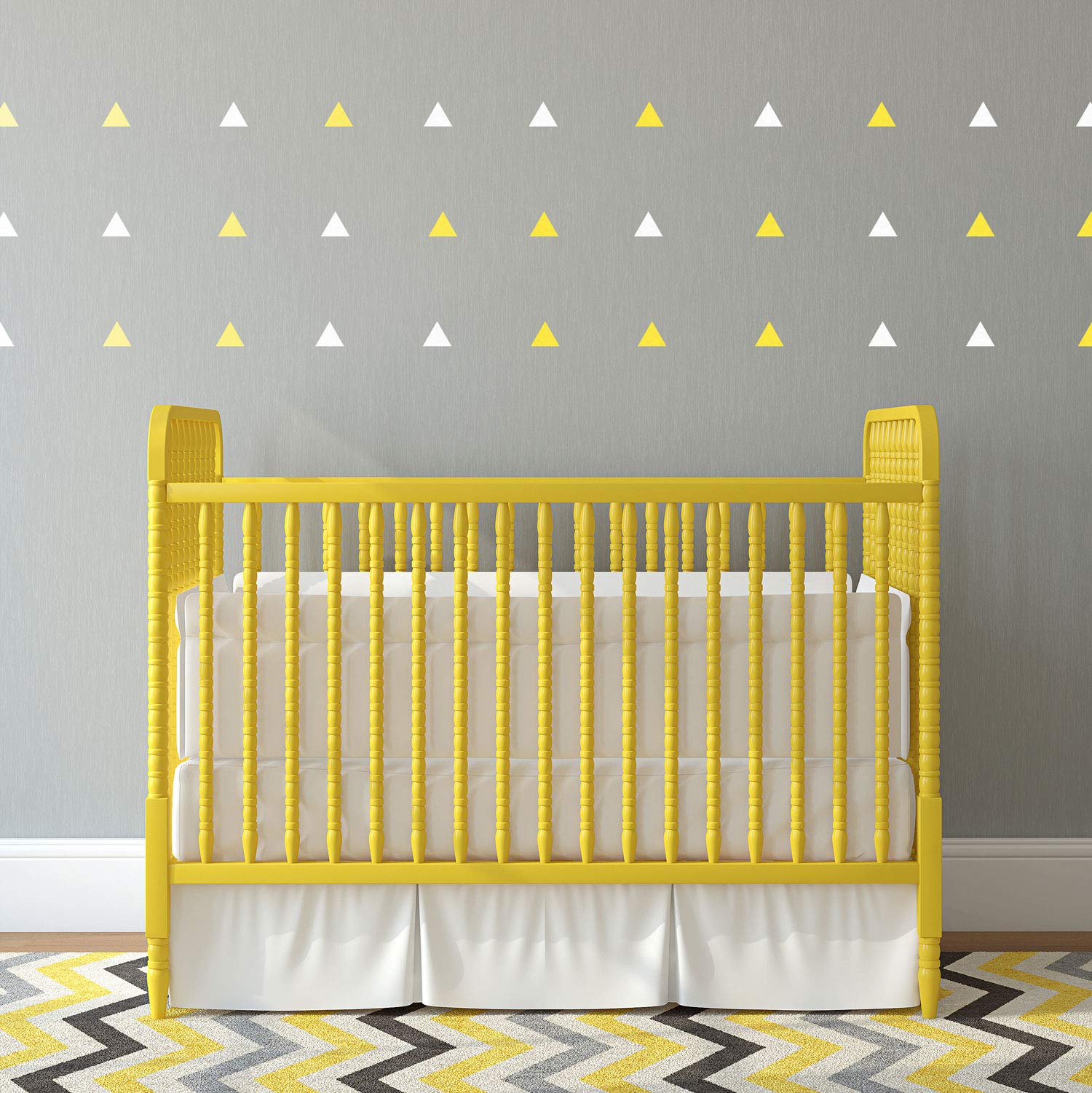 Triangle wall stickers | Lots of colours options available | Perfect for a baby's nursery or child's bedroom