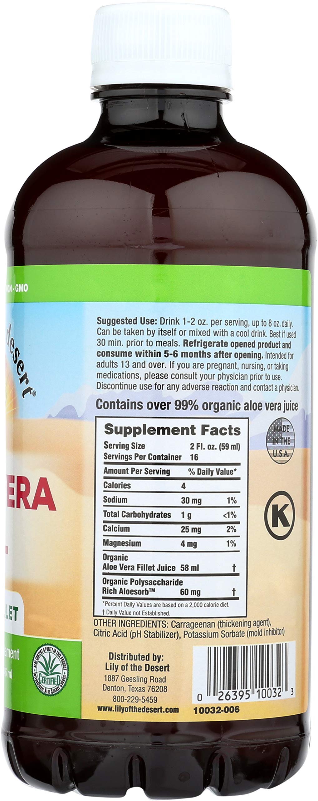 Lily of the Desert Aloe Vera Gel 32 oz