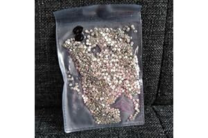 QUEENME 2880pcs SS8 2.5mm Round Rhinestones for Nails Crystals AB Nail Art Rhinestones Flatback Glass Gems Stones Beads for Nails Decoration Accessories Crafts Eye Makeup Clothes Shoes (2880pcs SS8)