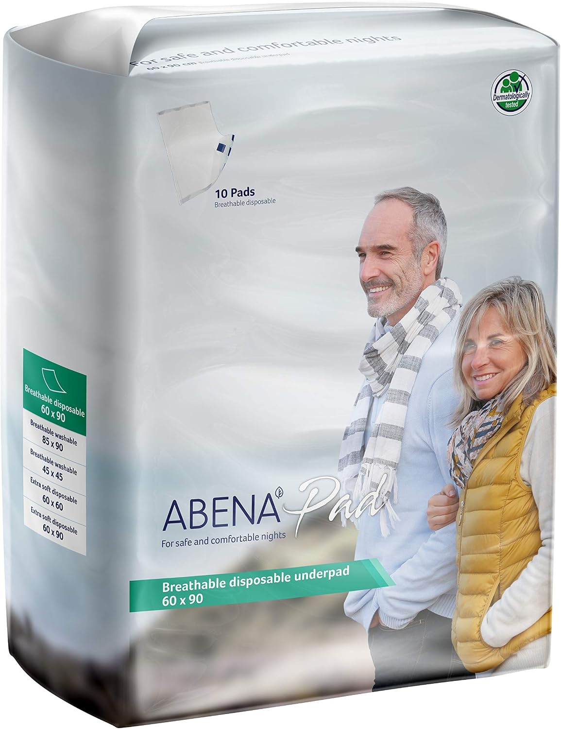 Abena Pad Breathable Disposable Underpads Eco-Labelled Incontinence Bed Pads
