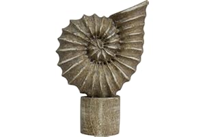 Urbanest Seashell Finial, 2 5/8-inch Tall, Cottage