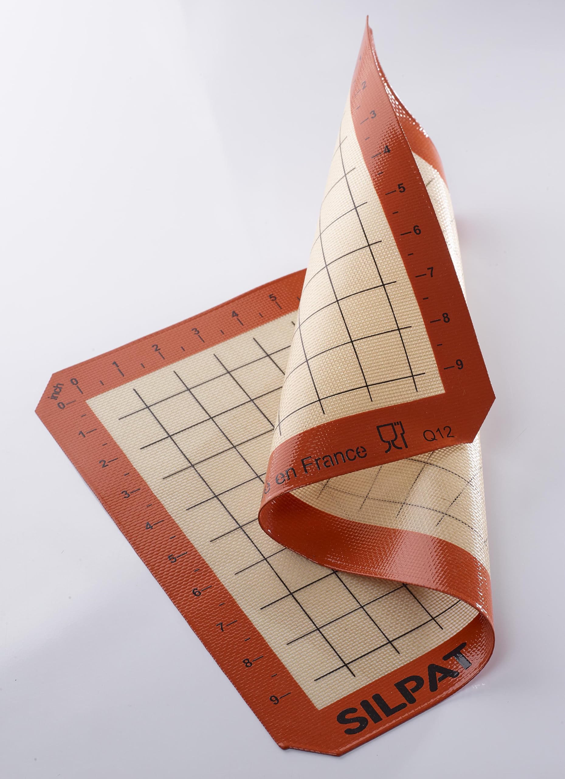 Silpat The Original Premium Non-Stick Silicone Baking Mat, Gridded Half Sheet Size, 11-5/8 x 16-1/2