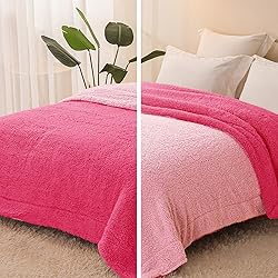 Exclusivo Mezcla Reversible King Size Sherpa Fleece