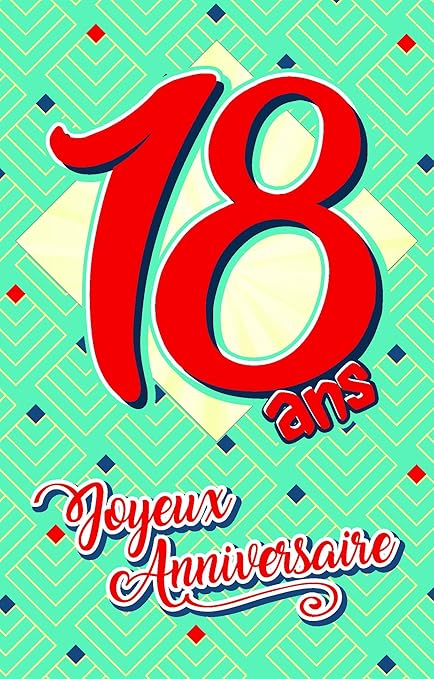 Doppio Biglietto Di Auguri Per Compleanno 18 Anni Busta Cartoleria Lettera Corrispondente Amazon It Cancelleria E Prodotti Per Ufficio