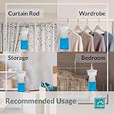 KNIGHT 5Pk XL Wardrobe Dehumidifier Moisture Absorber 600ml Bags Hanging Up To view 4