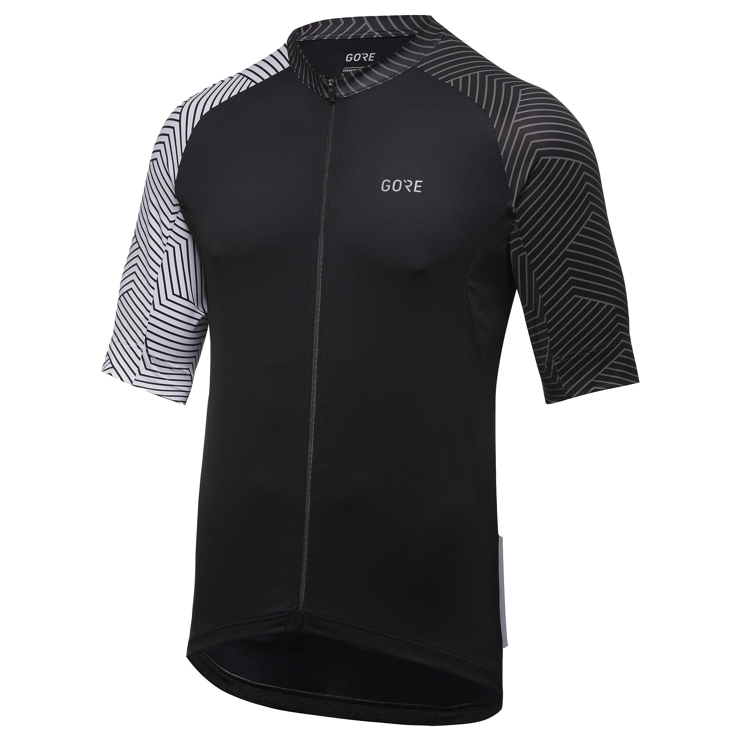 GORE WEAR Herren C5 Trikot, Black/White, M EU 3