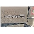Reflective Concepts 4x4 Emblem Overlay Decal Sticker -Fits: 2019-2025 Ram, NOT for Classic - (Color: Carbon Fiber)