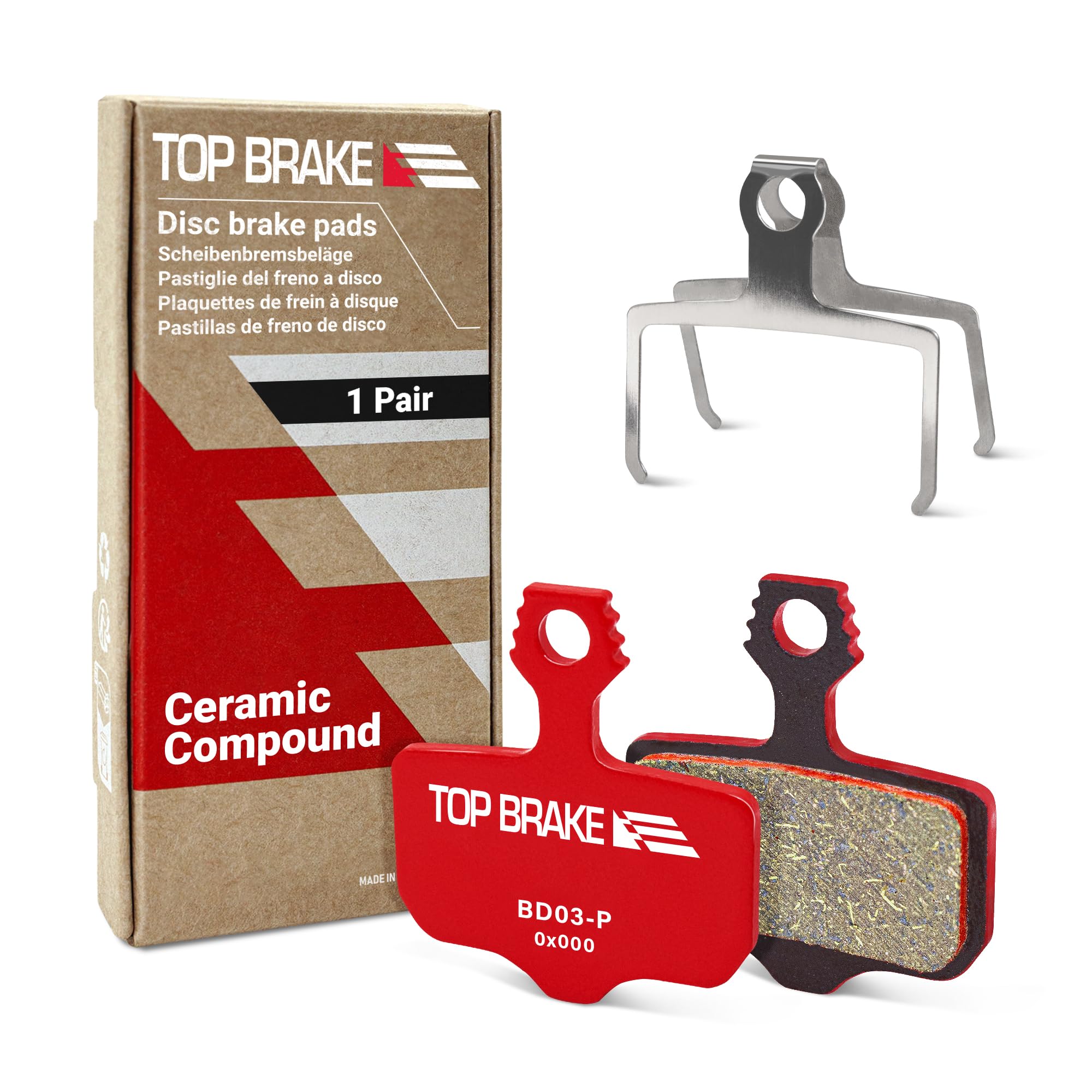 Top Brake Disc Bike Brake Pads for Sram Level T,TL, Level Ultimate B1, Avid Elixir 1 3 5 7 9 R ER CR Mag Sram XX,X0,XXWC DB1,3,5
